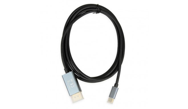 iBox ITVCDP4K video cable adapter 1.8 m USB Type-C DisplayPort Black