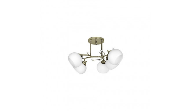 Activejet Classic ceiling chandelier pendant lamp IRMA Patina 5xE27 for living room