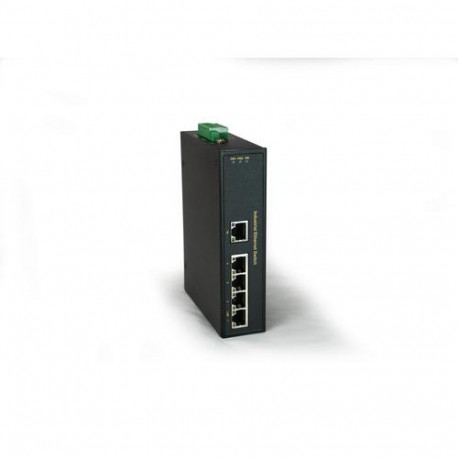 LevelOne 5-Port Fast Ethernet Industrial Switch, -40°C to 75°C