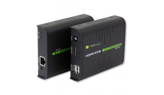 Techly IDATA HDMI-KVM2 KVM extender Transmitter &amp; receiver