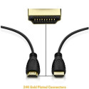 Techly HDMI 2.0 Cable A/A M/M 6m Black ICOC HDMI2-4-060