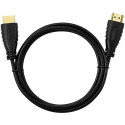 Techly HDMI 2.0 Cable A/A M/M 6m Black ICOC HDMI2-4-060