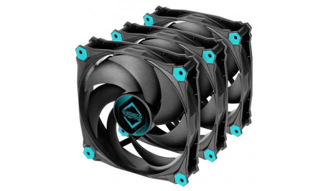 Iceberg Thermal IceGALE Silent PWM Computer case Fan 12 cm Black 3 pc(s)