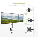 Techly 13-24&quot; Desk Stand for 3 Monitors with Terminal&quot; ICA-LCD 482-T