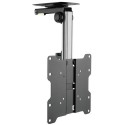 Techly Fold-Up Retractable Ceiling Mount for TV LED/LCD 17&quot;-37&quot; Black