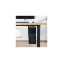 Techly ICA-CS 66 CPU holder Under desk CPU holder Black