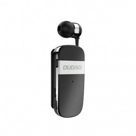 DUDAO GU9 Extendable Wiring Bluetooth Earphone Headphones Wireless In-ear Calls/Music Black