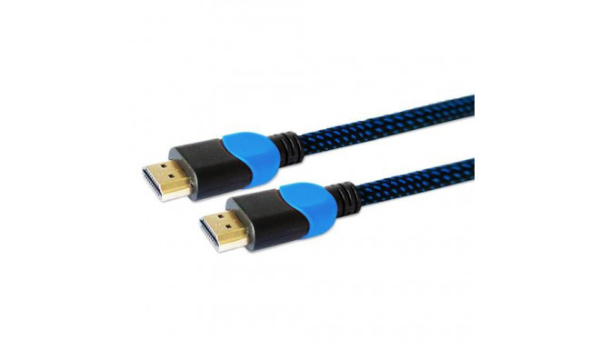 Savio GCL-02 HDMI cable 1.8 m HDMI Type A (Standard) Black, Blue
