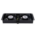 Extralink 4 Way fan unit for standing cabinets, 2m cable with EU plug