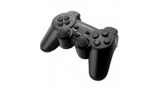 Esperanza TROOPER Black USB 2.0 Gamepad Analogue / Digital PC, Playstation 3