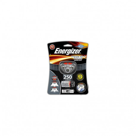 Energizer Vision HD+Focus Black, Grey, Transparent Headband flashlight LED