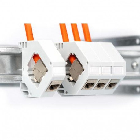 Digitus CAT 7 S/FTP data cable - installation cable, 500 m, simplex, Dca-s2, d1, a1