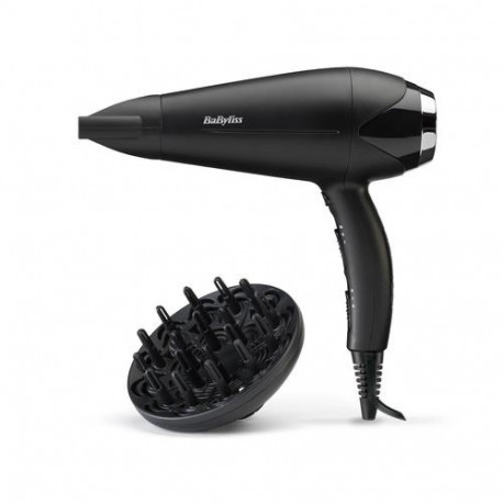 BaByliss D572DE hair dryer 2200 W Black