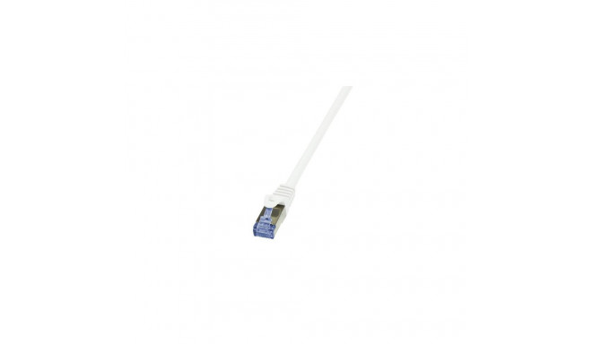 LogiLink PrimeLine Cat.7 S/FTP 0.5m networking cable White Cat7 S/FTP (S-STP)