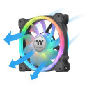 Thermaltake SWAFAN 12 RGB Computer case Fan 12 cm Black 3 pc(s)