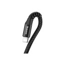 Baseus CALSR-01 lightning cable 1 m Black