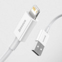 Baseus CALYS-C02 lightning cable 2 m White