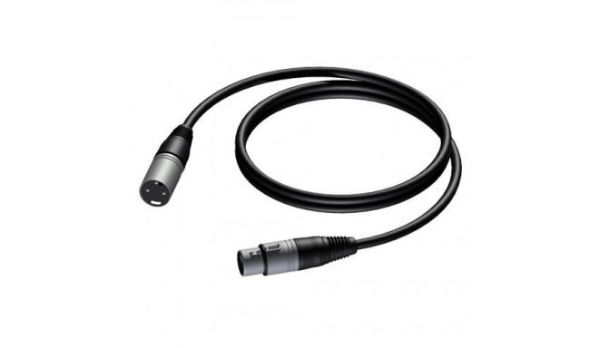 PROCAB CAB901 audio cable 1.5 m XLR Black