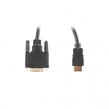 Lanberg CA-HDDV-20CU-0030-BK video cable adapter 3 m HDMI Type A (Standard) DVI-D Black