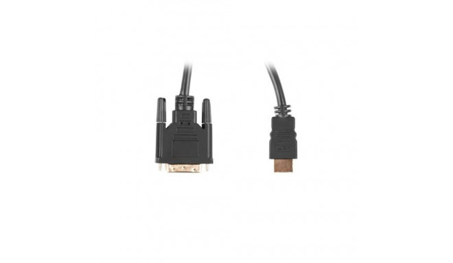 Lanberg CA-HDDV-20CU-0030-BK video cable adapter 3 m HDMI Type A (Standard) DVI-D Black