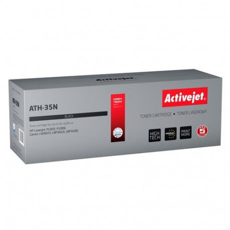 Activejet ATH-35N toner (replacement for HP 35A CB435A, Canon CRG-712; Supreme; 1500 pages; black)