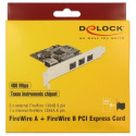 DeLOCK 89864 interface cards/adapter Internal IEEE 1394/Firewire