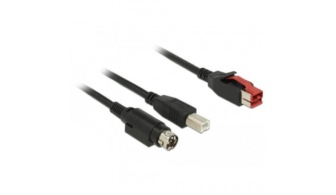 DeLOCK 85489 USB cable USB 2.0 3 m USB B Black