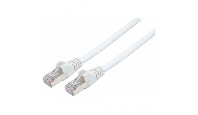 Intellinet Network Patch Cable, Cat7 Cable/Cat6A Plugs, 30m, White, Copper, S/FTP, LSOH / LSZH, PVC,