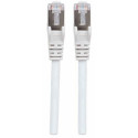 Intellinet Network Patch Cable, Cat7 Cable/Cat6A Plugs, 10m, White, Copper, S/FTP, LSOH / LSZH, PVC,