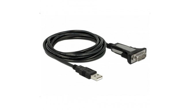 DeLOCK 65962 serial cable Black 3 m USB Type-A DB-9