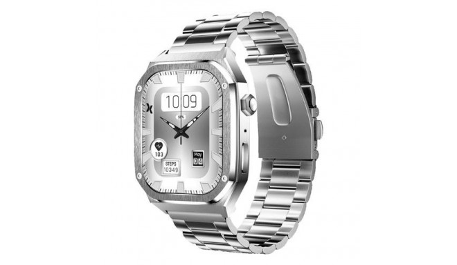 MaxCom FW65 Iron S 4.95 cm (1.95&quot;) AMOLED 41 mm Digital Silver