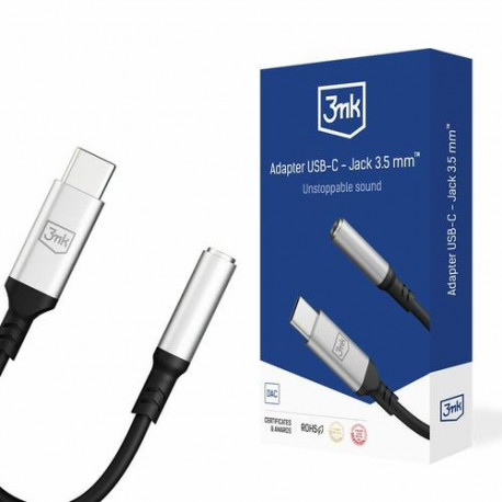 3MK Jack 3.5 mm USB cable