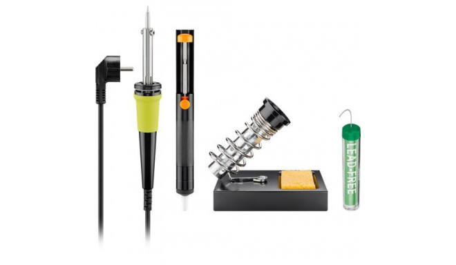 Fixpoint 4-Piece Lead-Free Soldering Set, 30 W