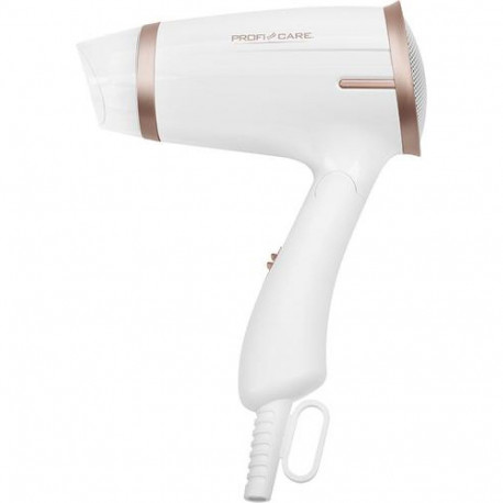 ProfiCare PC-HT 3009 hair dryer 1400 W Champagne, White