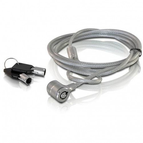 DeLOCK Notebook security lock with key cable lock 1.8 m