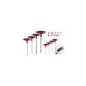 KS Tools 151.8155 hex key T-handle hex key set 8 pc(s)