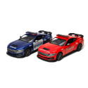 KINSMART Miniatūrais modelis 2024 Ford Mustang Dark Horse (Police/Firefighter), scale 1:38