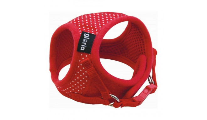 Dog Harness Gloria Points 21-29 cm Red Size S