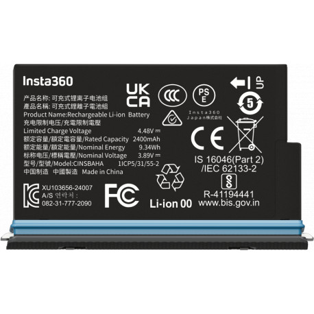 Insta360 X5 battery 2400mAh
