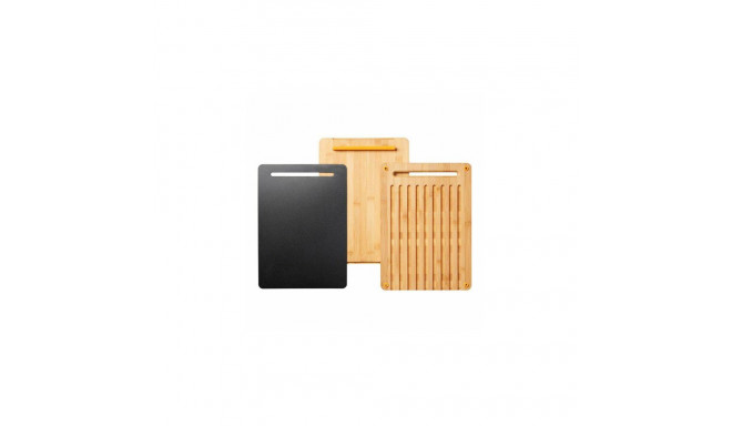Fiskars FF bamboo cutting board set