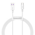 Baseus Baseus Superior USB Cable - USB Type C 66 W 6A 1 m White (CATYS-02)