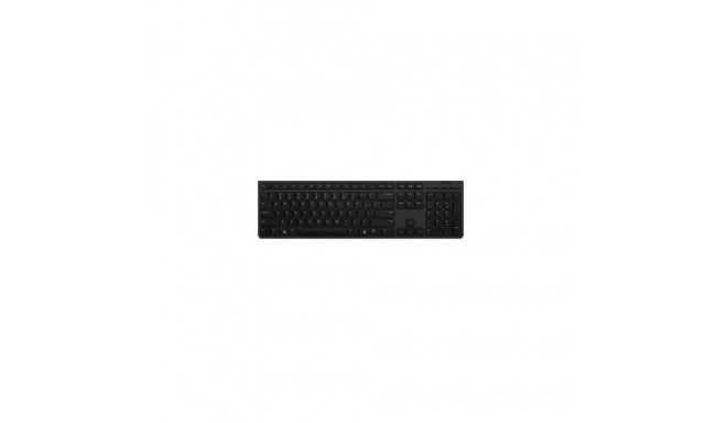 Lenovo Professional Wireless Rechargeable Keyboard 4Y41K04074 Estonian, Scissors switch keys, Grey