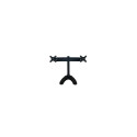NEOMOUNTS TV SET ACC DESK MOUNT BLACK/19-27" FPMA-D700DD