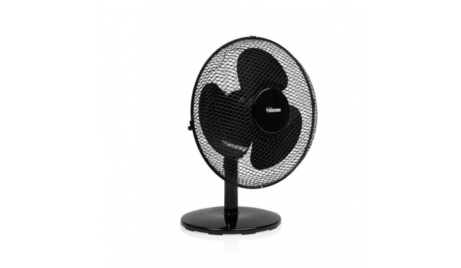 Tristar Desk fan VE-5725 Diameter 30 cm, Black, Number of speeds 3, 40 W, Oscillation