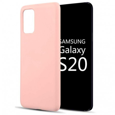 Evelatus kaitseümbris Samsung Galaxy S20 Nano Silicone Case Soft Touch TPU, beež