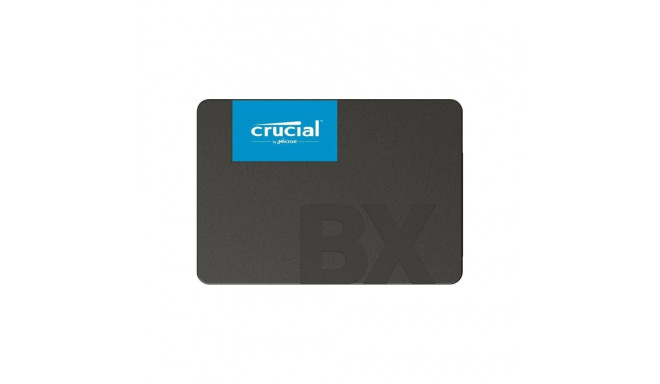 Crucial SSD||BX500|500GB|SATA 3.0|Write speed 500 MBytes/sec|Read speed 550 MBytes/sec|2,5"|TBW 120 
