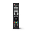 Hama Universal IR Remote Control for LG TVs, Teachable, Smart Buttons, Illuminating Buttons, 10m Ran