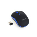 Gembird MOUSE USB OPTICAL WRL BLACK/BLUE MUSW-4B-03-B