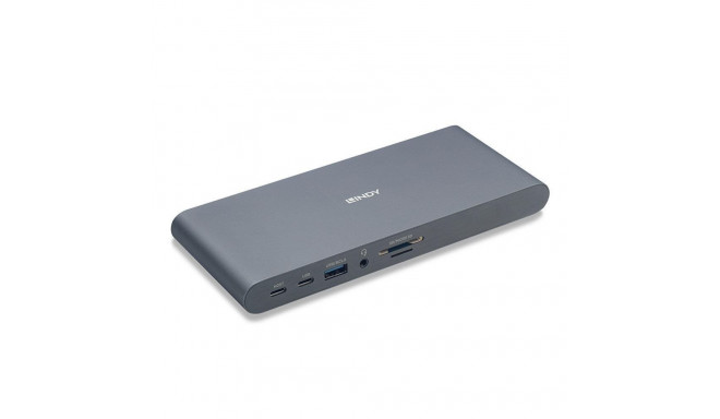 LINDY I/O DOCKING STATION USB3.2/HDMI//RJ45/DP/PD 43349
