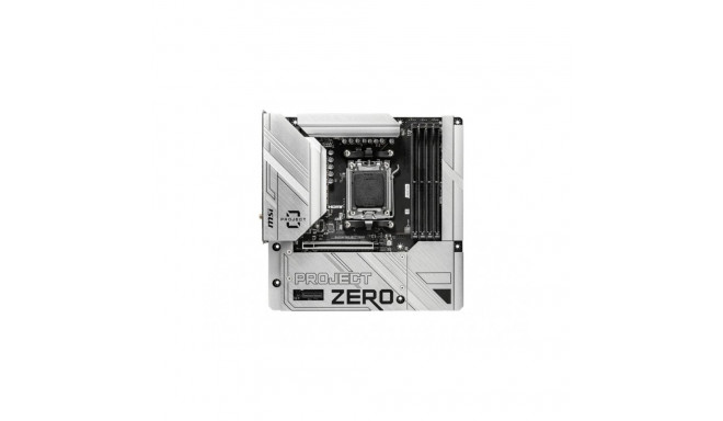 MSI | B650M PROJECT ZERO | Processor family AMD | Processor socket AM5 | DDR5 | Supported hard disk 